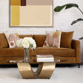 Ailsa Brown Multicolor Pillow